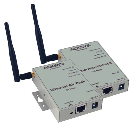 acksys WLG−SWITCH ETHERNET AIR PACK